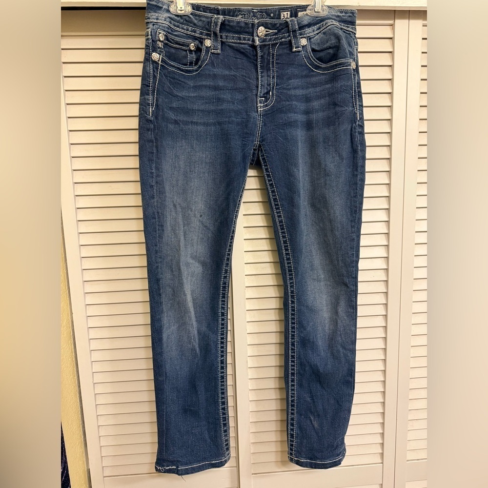 Women's Sz 31X27 MISS ME Blue Jeans
